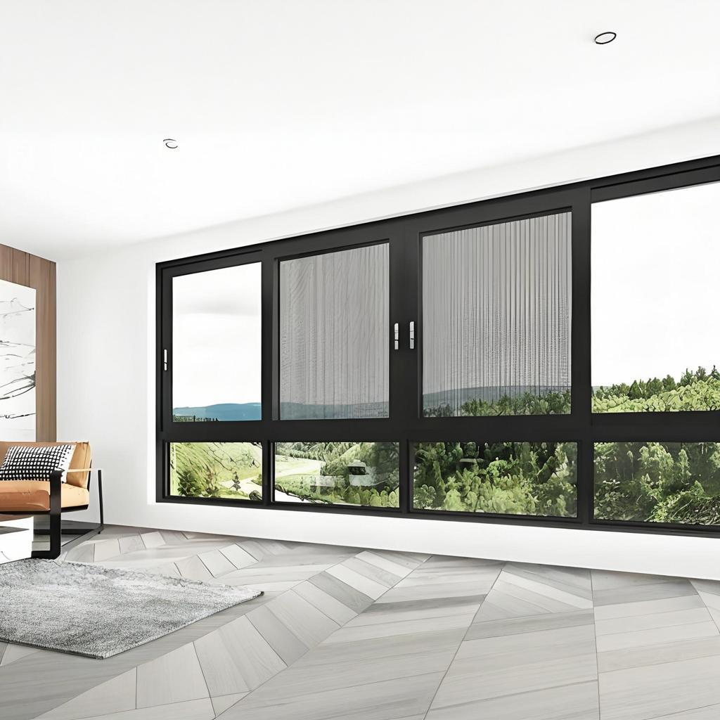 New Product Customization Modern Design Glass Aluminum Sliding Window for Sale