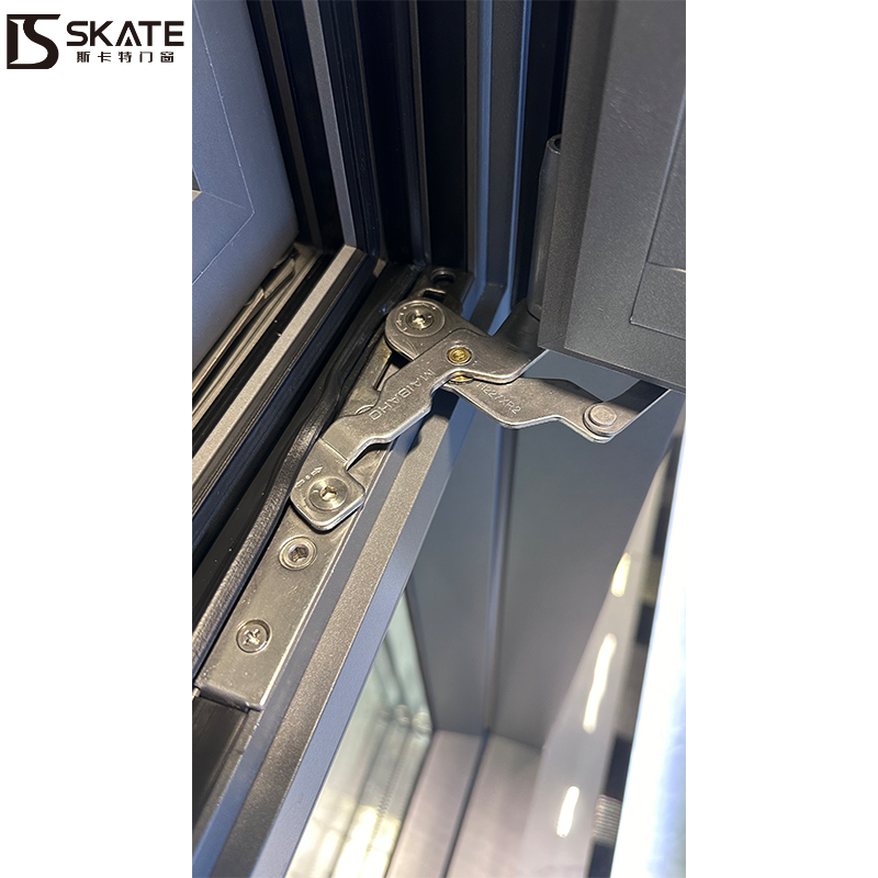 Latest Design Thermal Break Double Glazing Aluminum Alloy Smart Window with Modern Automatic Soundproof Feature for Kitchens