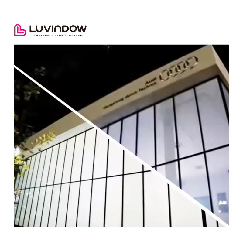 10 Years Warranty Switchable Magic Privacy protection Pdlc Smart Glass windows for Bank Supermarket