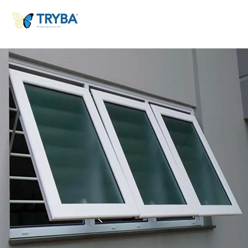 Residential White Aluminium Price Retractable Window Awning Aluminium Window