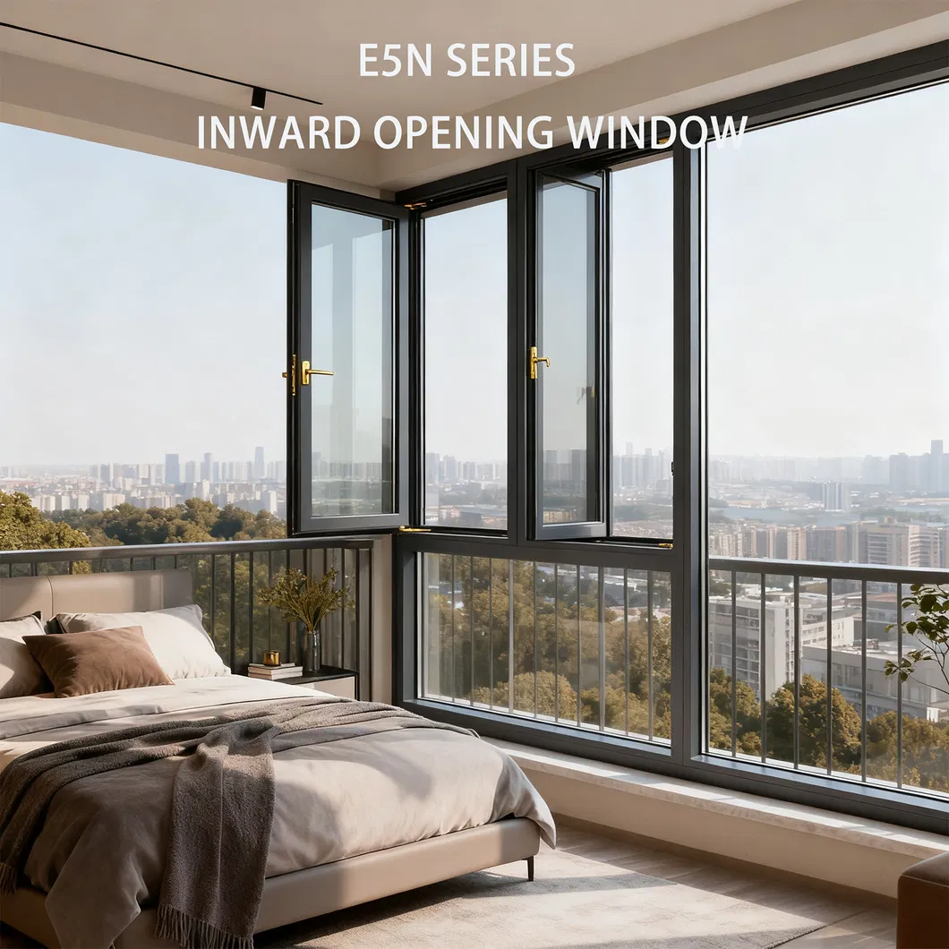 Low-Maintenance No-Rust No-Deformation Easy-Handling Commercial-Residential Standard Aluminum Doors and Windows