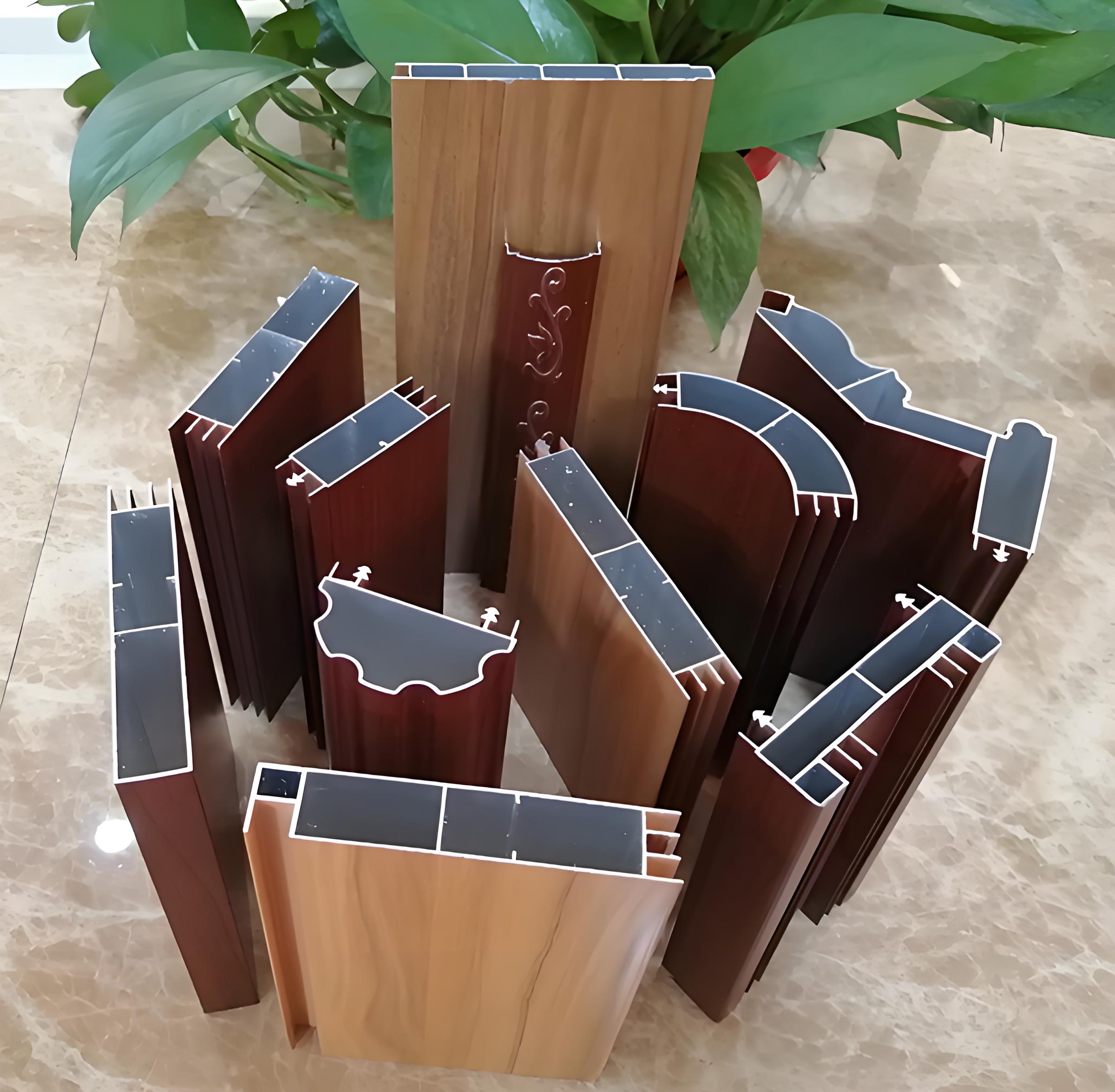 Customized Extrusioin Powder Coated Anodized Painted 6061 6063 8080 Factory Direct Industrial Window Door Aluminium Profiles