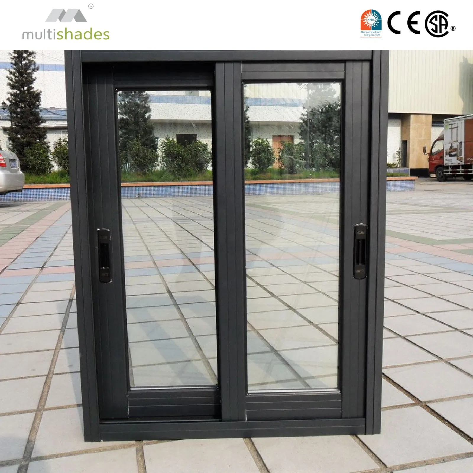 Premium Aluminum Sliding Window for Modern Residential Use Touch of Luxury with Sliding Open Framed Slim Design Metal Window Sound Proof with Top Hardware