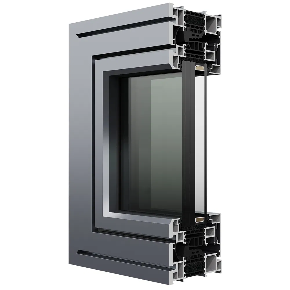 Residential Building Aluminum Casement Window with Architectural Grade