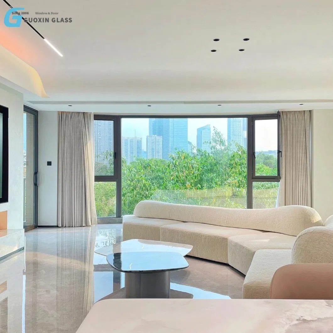 High-Performance Waterproof Aluminum Fixed Window with Custom Insulation