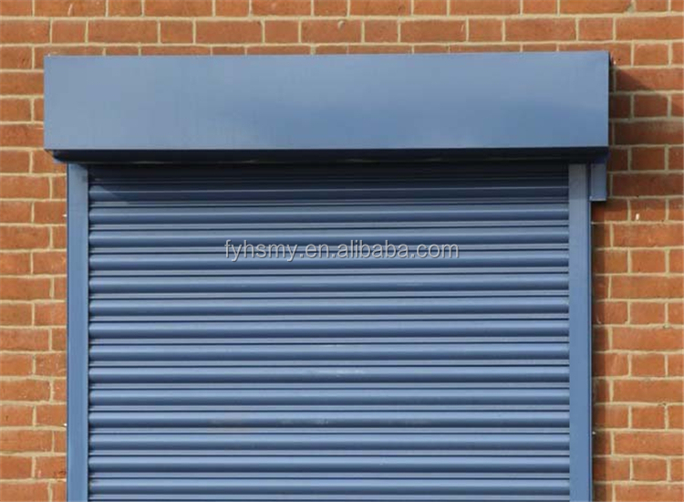 High Quality Customized Size Hurricane-Proof Motorized Aluminum Alloy Window Shutter Modern Industrial Window
