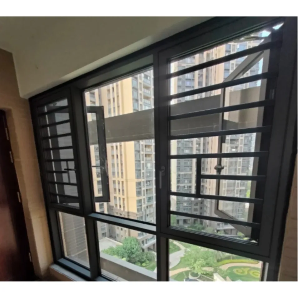 Popular High Performance Cost Effective Thermal Break Aluminum Casement Window for School Projects
