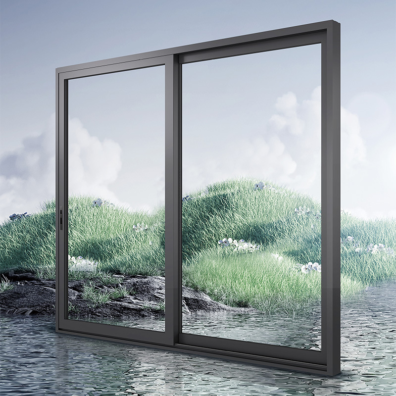 Thermal Insulation Broken Bridge Aluminum Window Architectural Decoration Soundproof Sliding/Casement Window