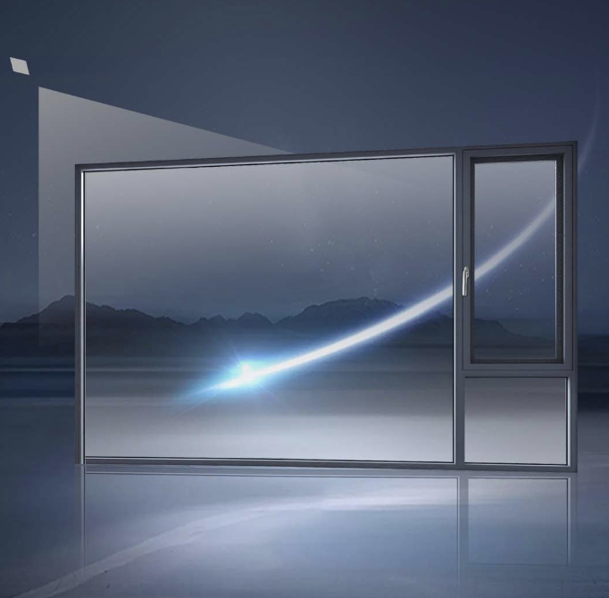 High rise building casement window stable installation for high floor residential wall