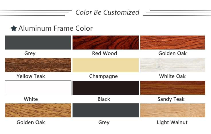 Aluminum Casement Window Profile