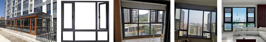 Large Fixed Glass Aluminum Floor-to-Ceiling Super Large Viewing Window for Villa