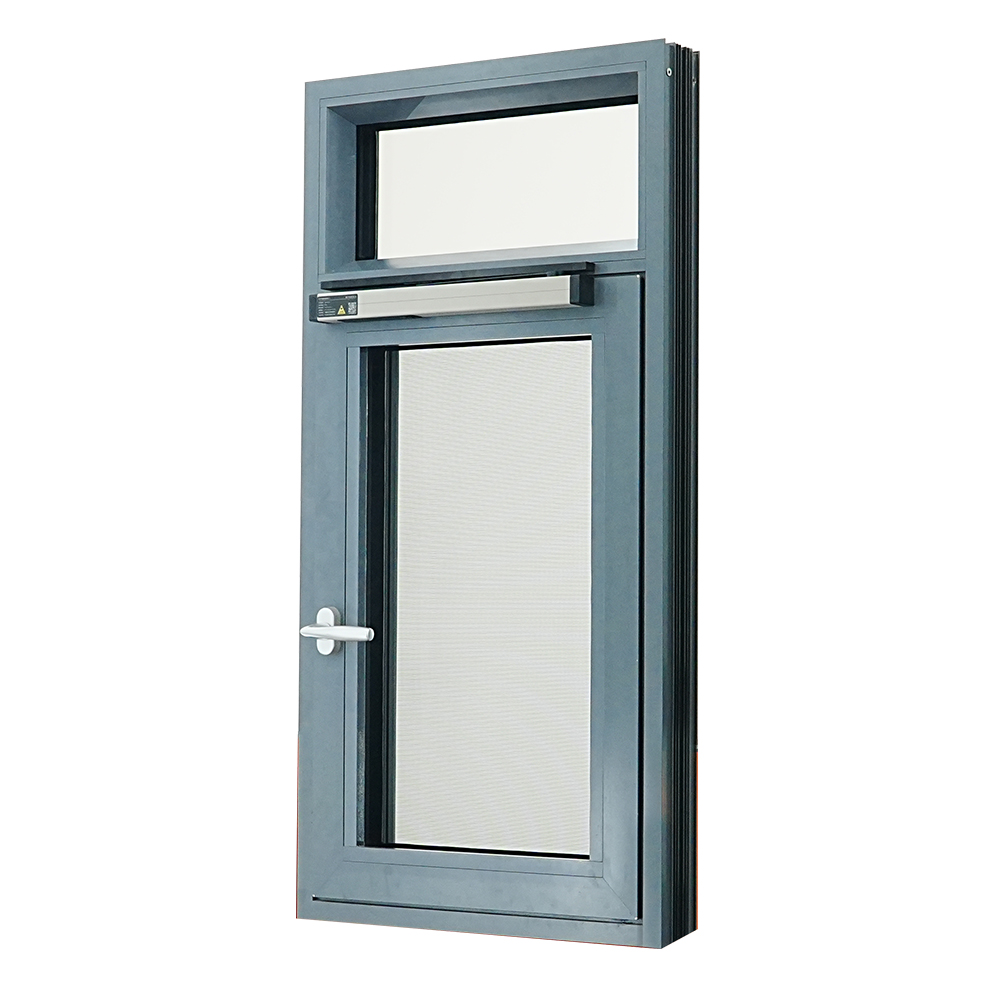 Morden Anti-theft Intelligent Glass Window Aluminium Hurricane Proof Windows Prices