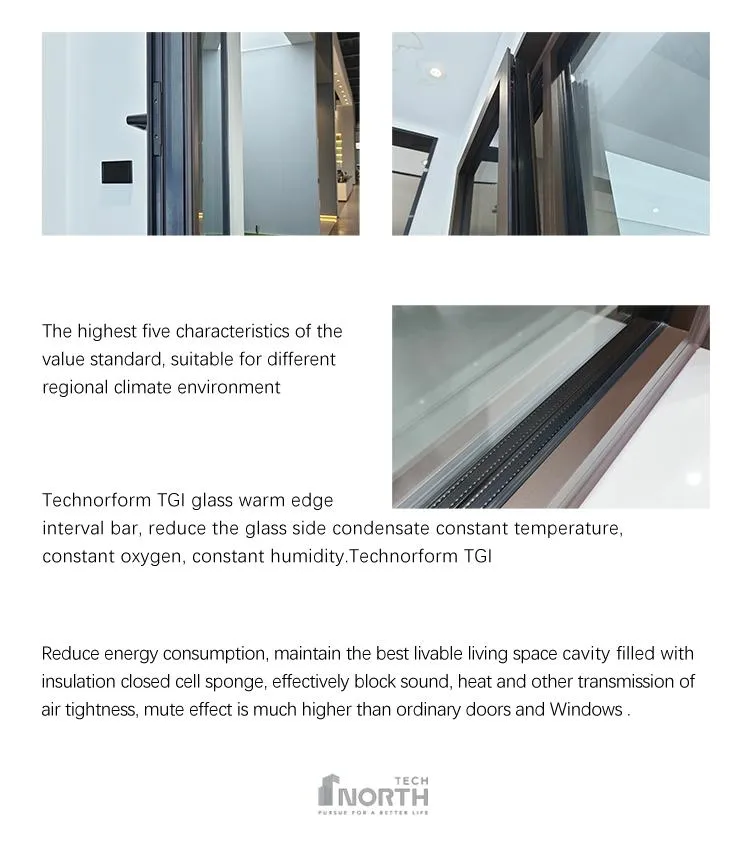 Energy-Efficient Aluminum Frame Passive House Aluminum Windows
