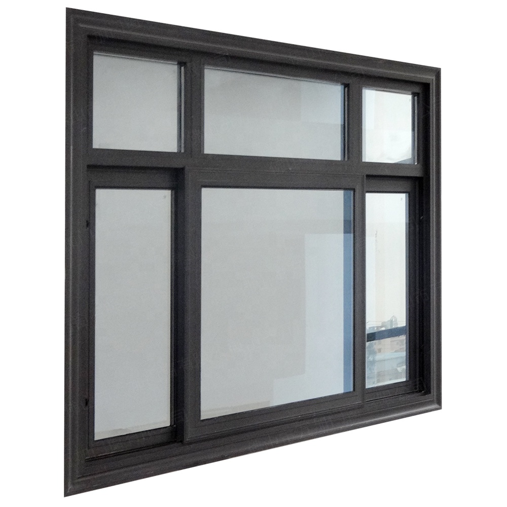 Hurricane Impact Aluminum Glass Customized Sliding Window Home Aluminum Windows Impact Soundproofing Double Glazed Windows