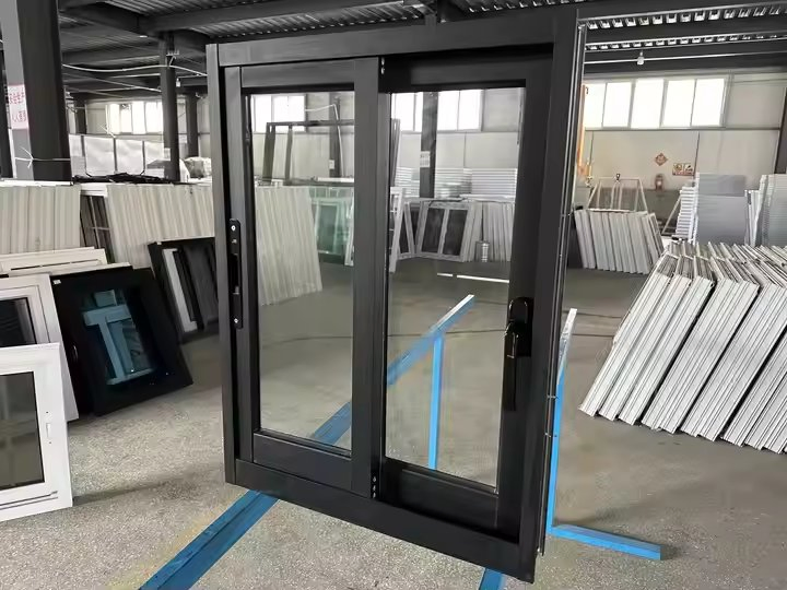 PVC/Aluminum Double Glass Turn and Tilt/ Sliding/Casement /Awning Bay Windows and Doors