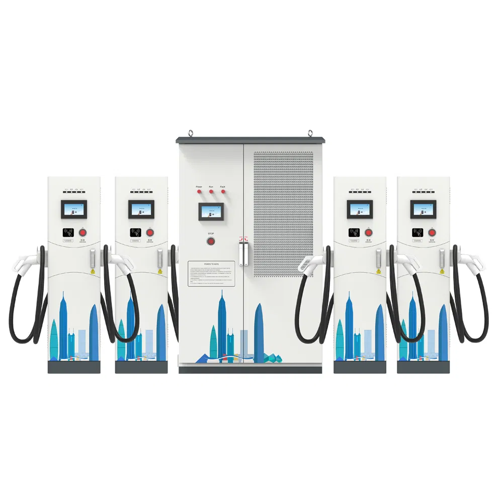 480kw Large Power Split Type Car Charging Station 8guns EV Charger 250A Flexible Charging Solution Safety Charging for Car