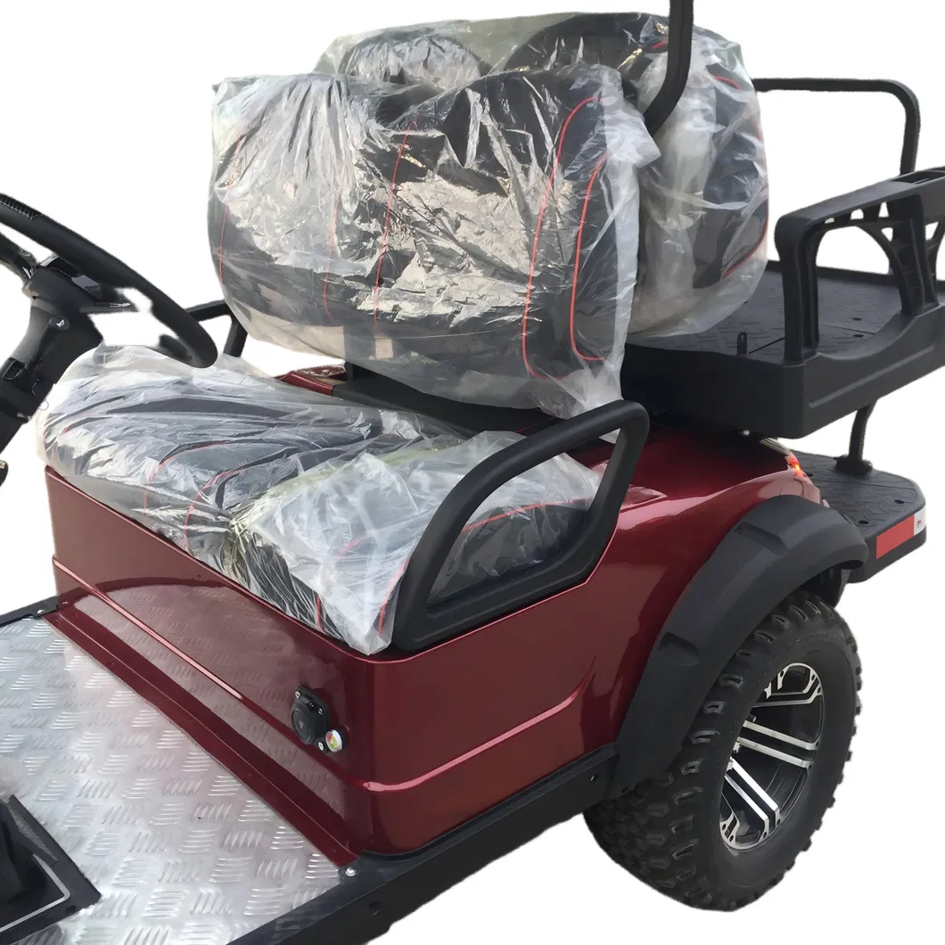 Electric Golf Cart Front View