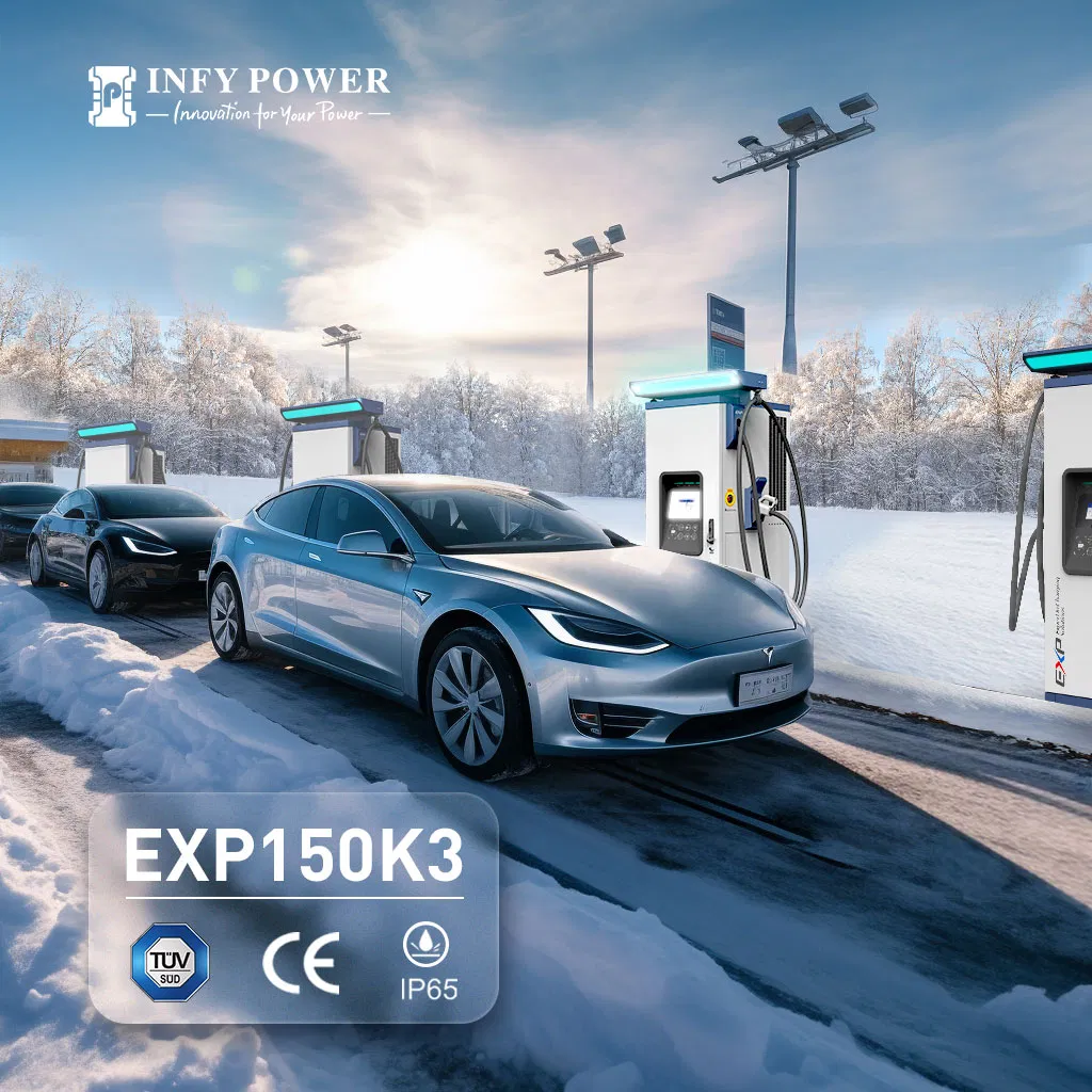 IP65 Harsh Environment Resistant 150kw Fleet Charging Point DC EV Charger Infrastructure