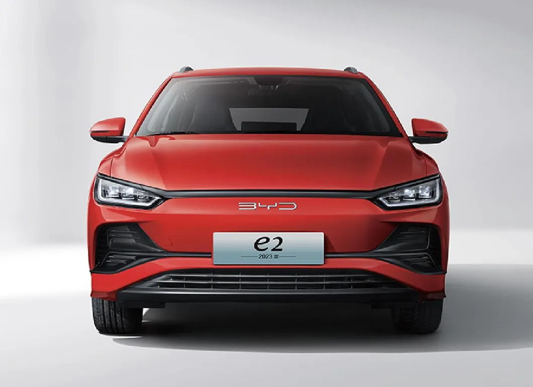 Electric Car Front View