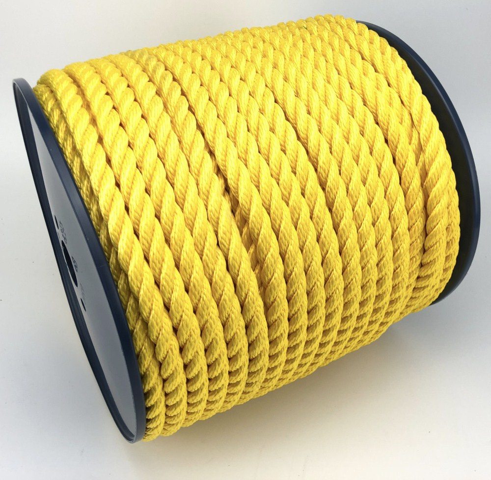 PP/PE Polypropylene Tugboat Hmpe Hemp Metallic Hollow Core 12mm UHMWPE Towing Rope