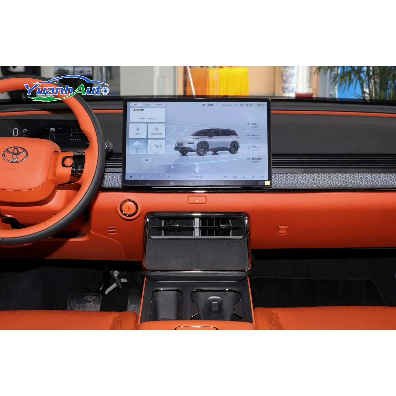 2025 2026 New Toyota Bz3X 520km PRO+ Lidar Version of Car Used Secondhand Vehicle EV SUV