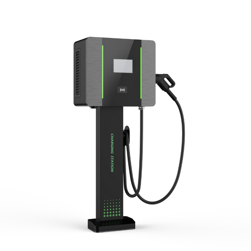 Intelligent 20kw DC EV Charger with 7-Inch Display, Ideal for Fleet and Public Charging Station Needs