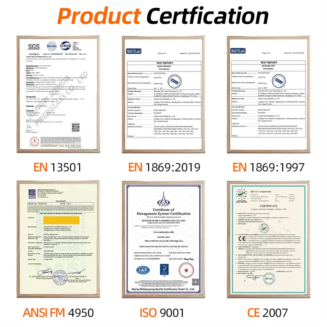 EV Car Fire Blanket Details