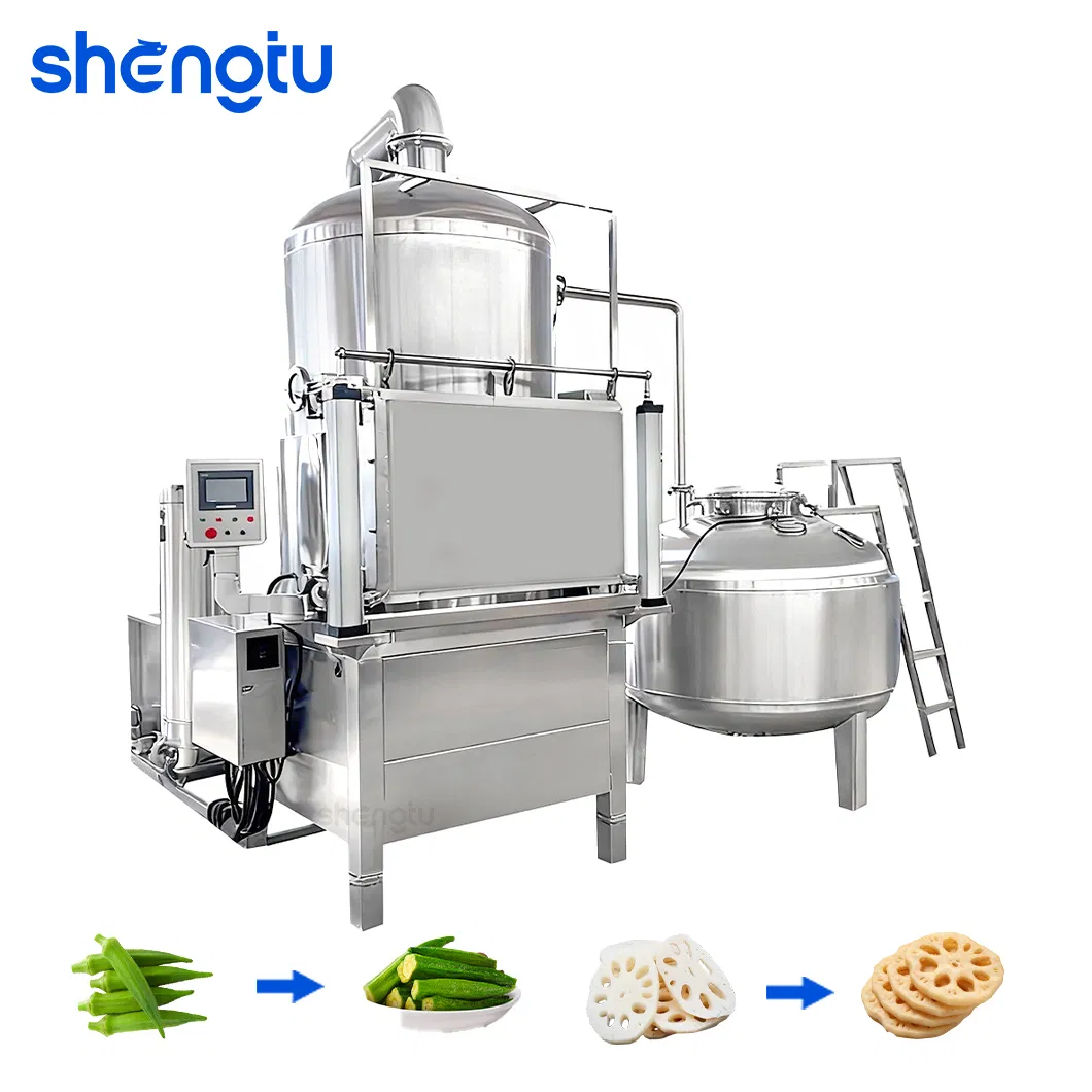 Eco-Friendly Vacuum Fryer Machine with Waste Minimization Machine for Sustainability