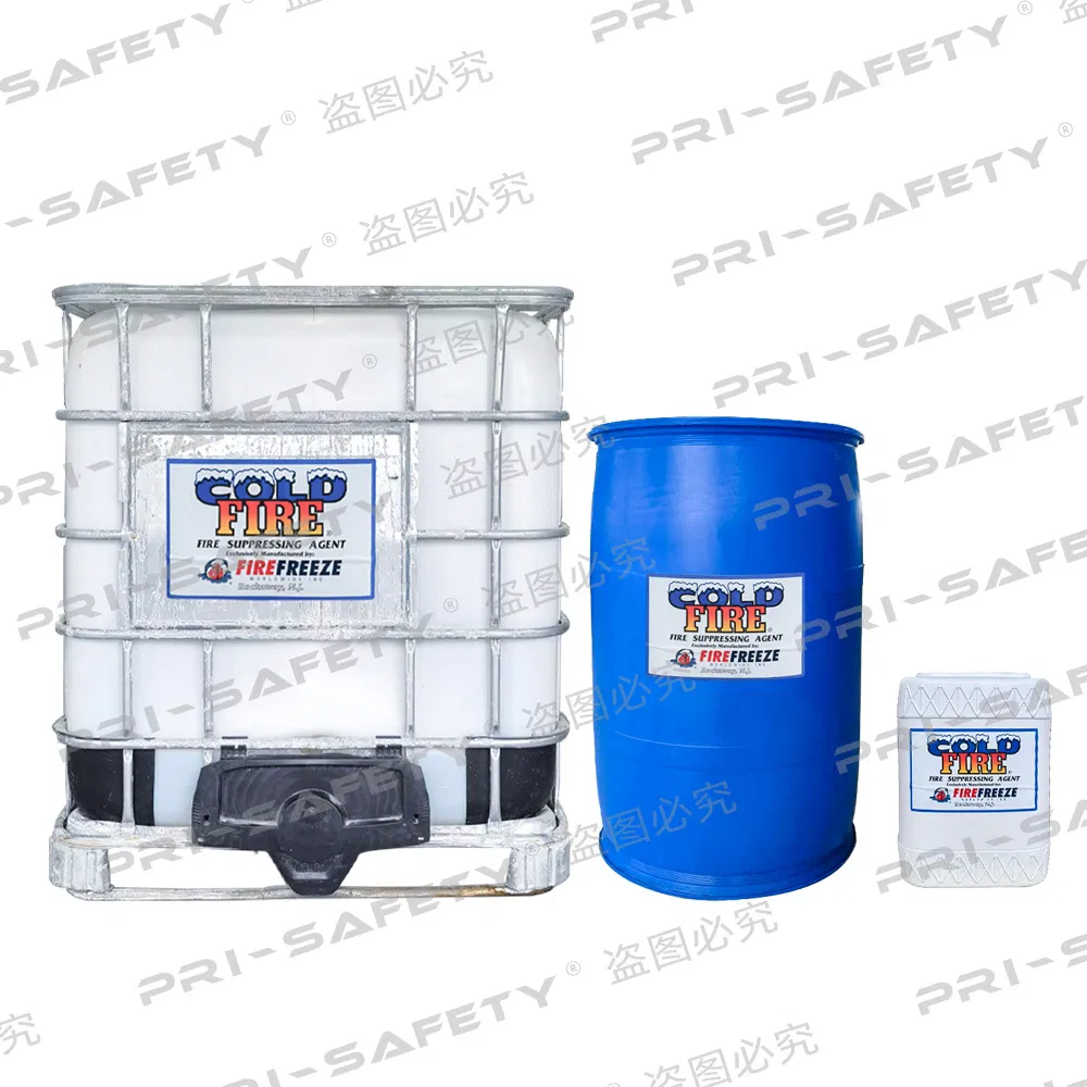 Manufacturer Stainless Steel Lithium Battery Fire Extinguisher 6L for EV Ess Safety Coldfire Extinguisher