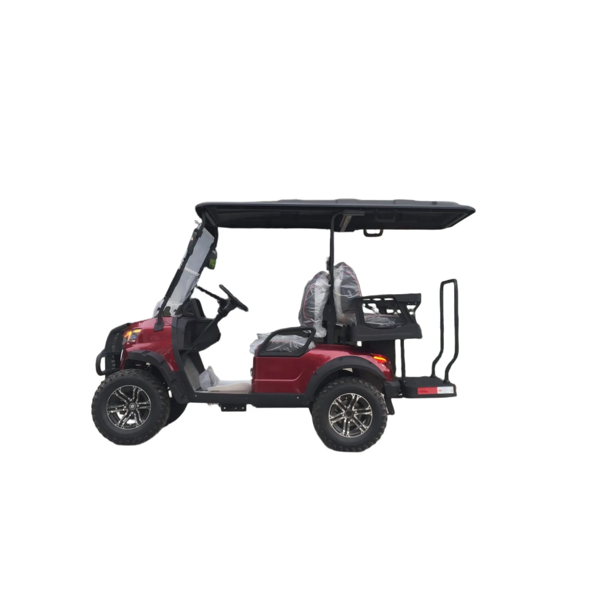 Electric Terrain Golf Cart with Quiet Motor Operation Through Peaceful Driving Experience