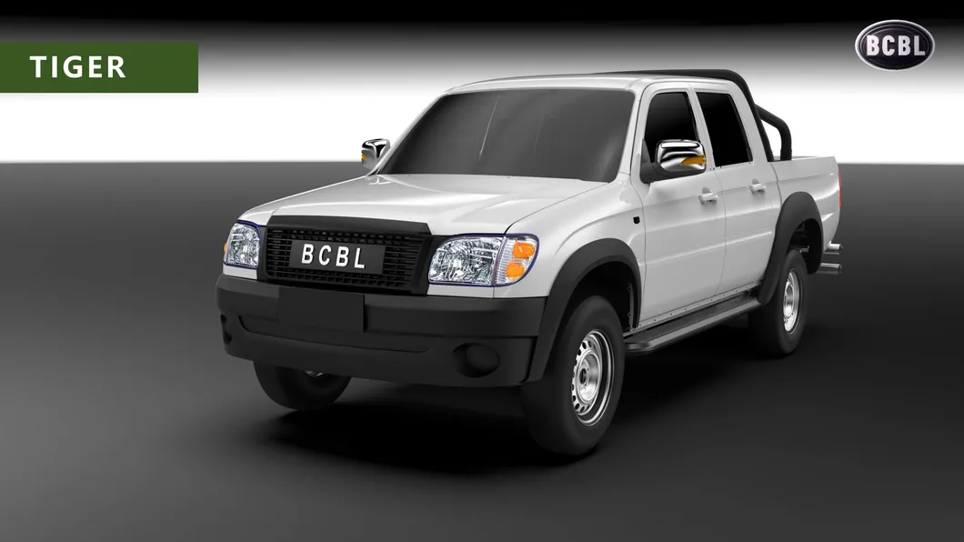 Electric Pickup Front View