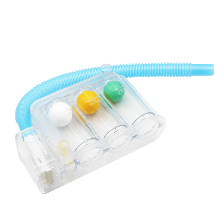 Wholesale Three Balls Incentive Spirometer Medical Breathing Exerciser
