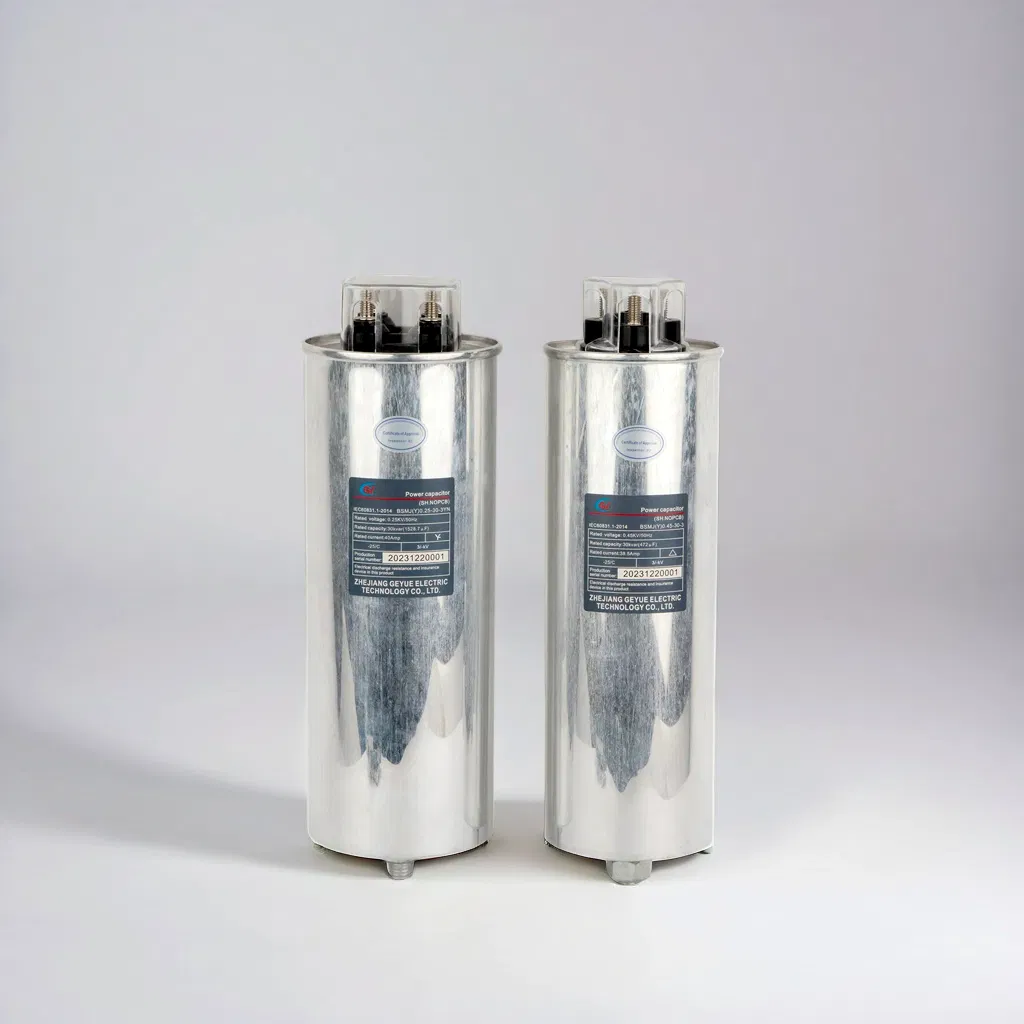 Bsmj (Y) 0.45-7.5-1 High-Performance 0.45kv Single Phase Capacitor for Efficient Power Supply