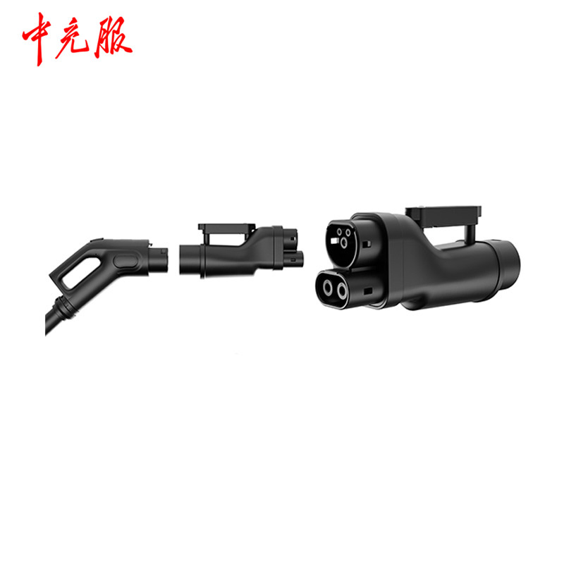 Zhongchongfu Gbt-CCS2 Adapter Quick Charging for Electric Vehicles with Small Size Tough Shell and Easy Setup Providing Reliable Energy for Evs at Home Public
