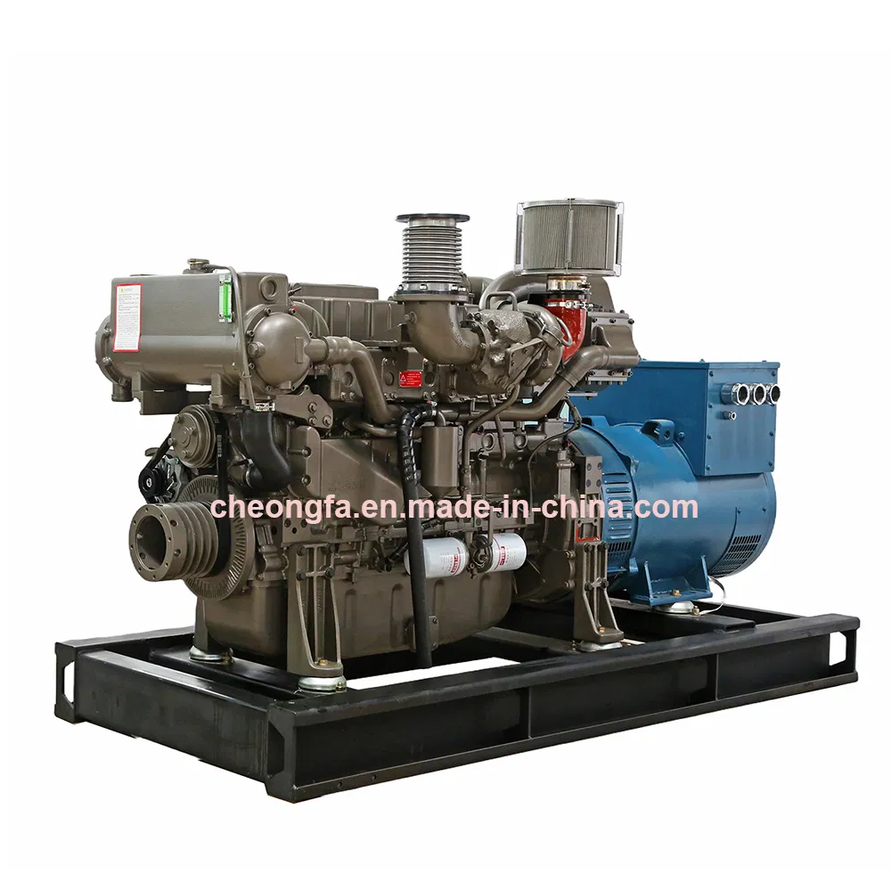 3 Phase 50Hz 120kw 150kVA 1500rpm Marino Generator Marine Diesel Genset