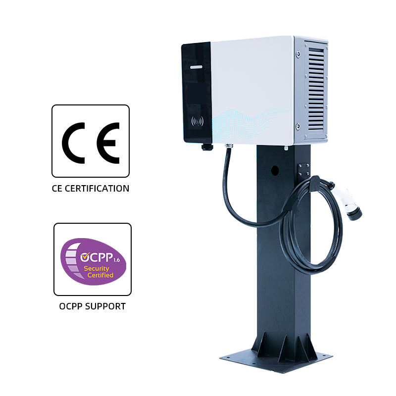 Energy-Efficient 30kw Single-Gun DC EV Charger Ocpp1.6 Protocol Smart Electric Vehicle Charging Station for Fleet Efficient Charging Management