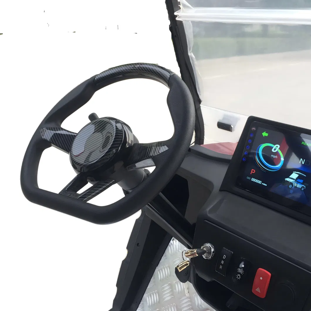 Electric Golf Cart Side View