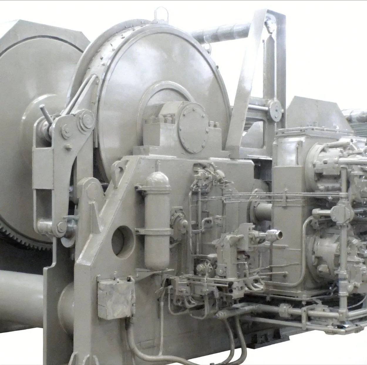 China Ship Deck Equipment Hydraulic Marine 150 T Anchor Handling Towing Winch for Tugboat