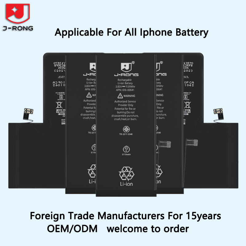 No Popup No Non-Genuine No Unknown Parts Display Health 100% Double Protection Board Cell Phone Battery for iPhone 11-15 Series Factory Wholesales Price