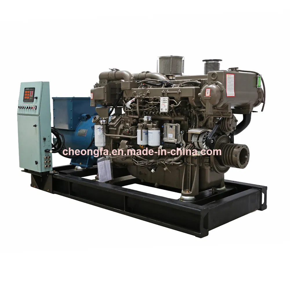 3 Phase 50Hz 120kw 150kVA 1500rpm Marino Generator Marine Diesel Genset