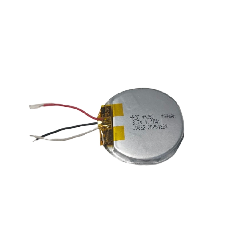 Customized 3.7V Polymer Lithium Battery R45350 Lithium Battery Use Medical Equipment Instrument Lipo Battery Wearable Health Monitors