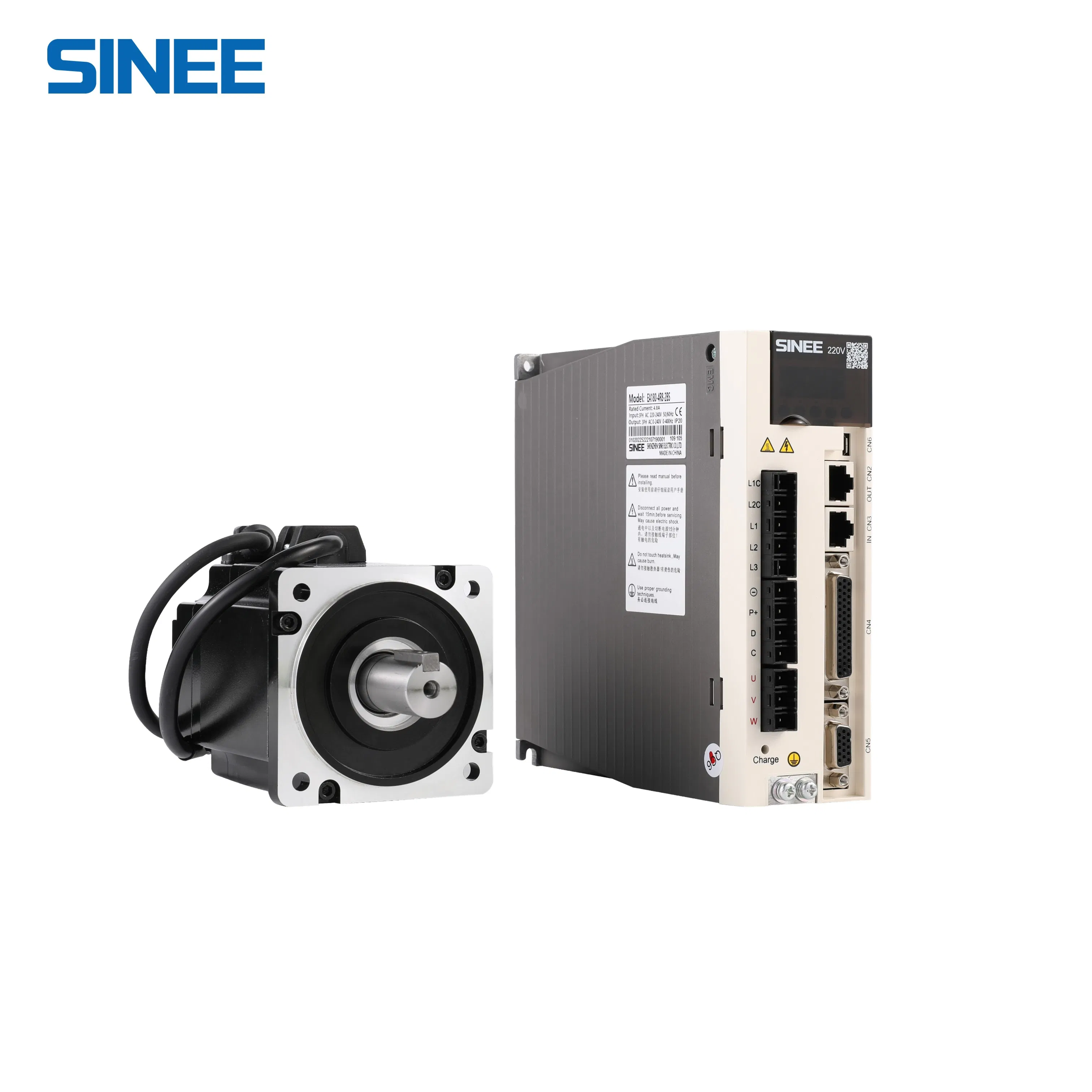 0.75kw Servo Driver Servo Motor Automation Control Servo System for Industrial Robot Arm