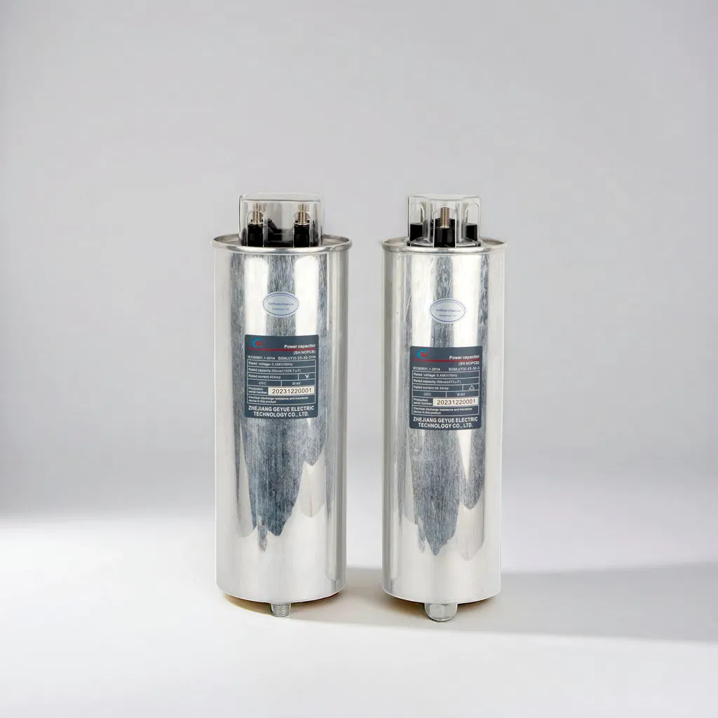 Bsmj (Y) 0.45-7.5-1 High-Performance 0.45kv Single Phase Capacitor for Efficient Power Supply