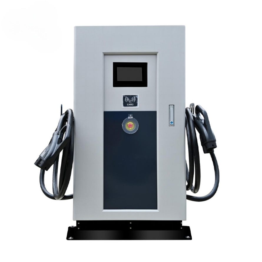 Ocpp Enabled EV DC Charging Station Dual Gun for Commercial EV Fleet Charging