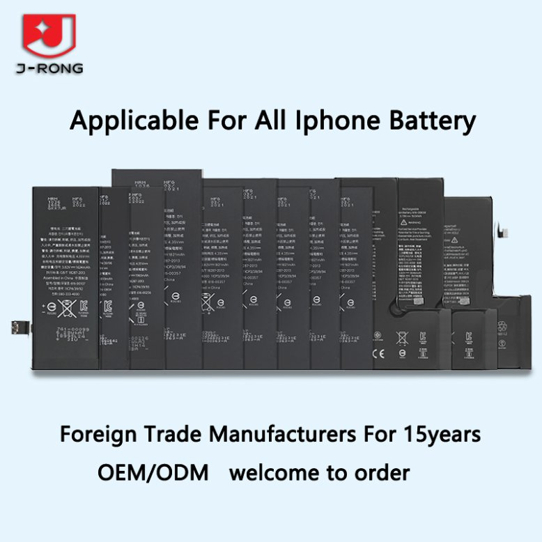 No Popup No Display Non-Genuine No Unknown Parts Display Health 100% Double Protection Board Cell Phone Battery for iPhone 11-15 Series