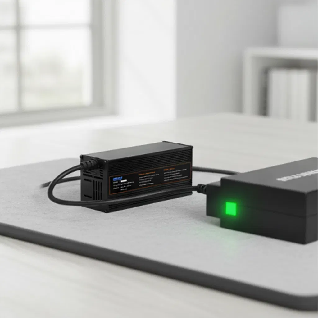 Heavy-Duty Industrial Smart Charging Module for Forklifts and EV Fleets with IP34 Protection 1200W Lithium Charger