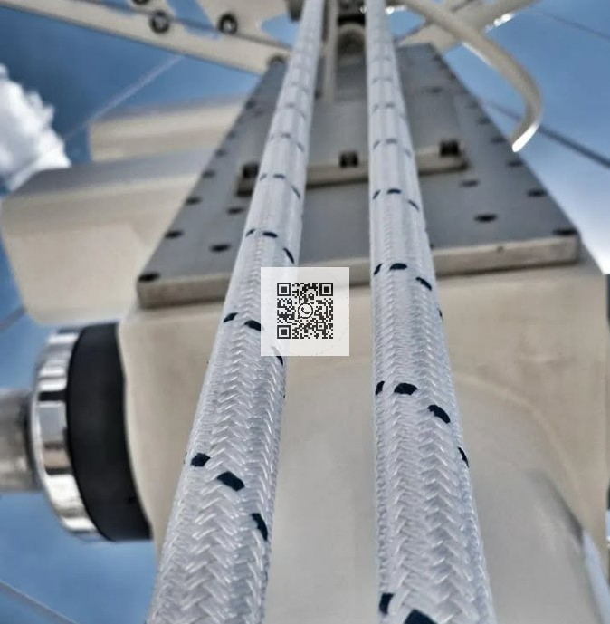 High-Performance Sailing Lines 6 mm 8 mm 12mm 24mm Dsk78/Dsk79 Sailing Rope for Super Yacht Snipe Sailing and Towing Line