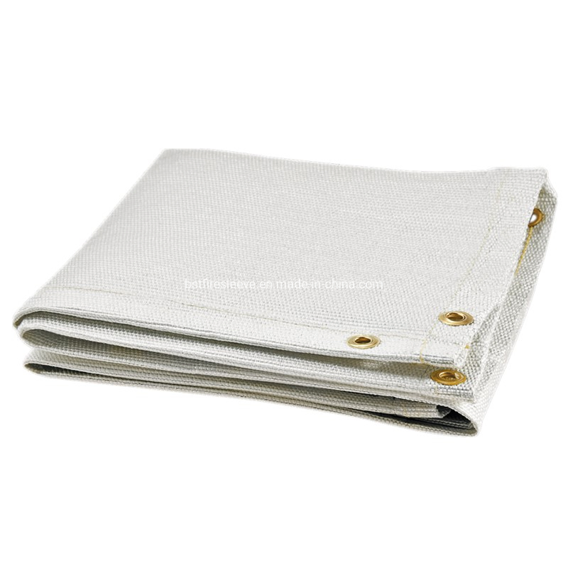 Welding Insulated Silicone Fiberglass Ebike Emergency House Electric Vehicle Retardant Suppression EV Car Resistant Proof Silica Safety Fire Blanket for Kitchen