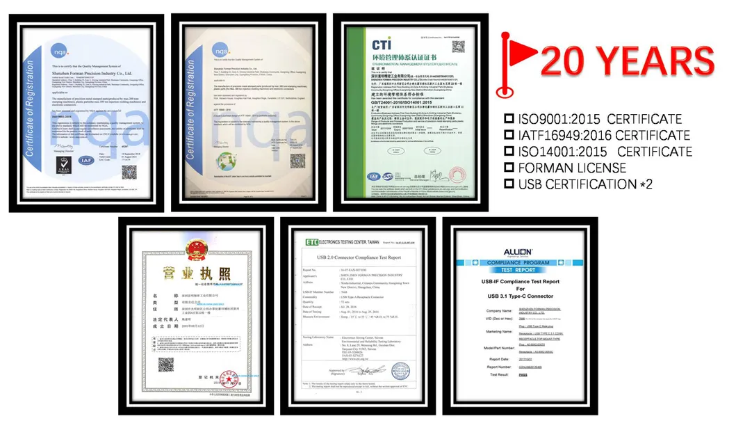 Quality Certifications