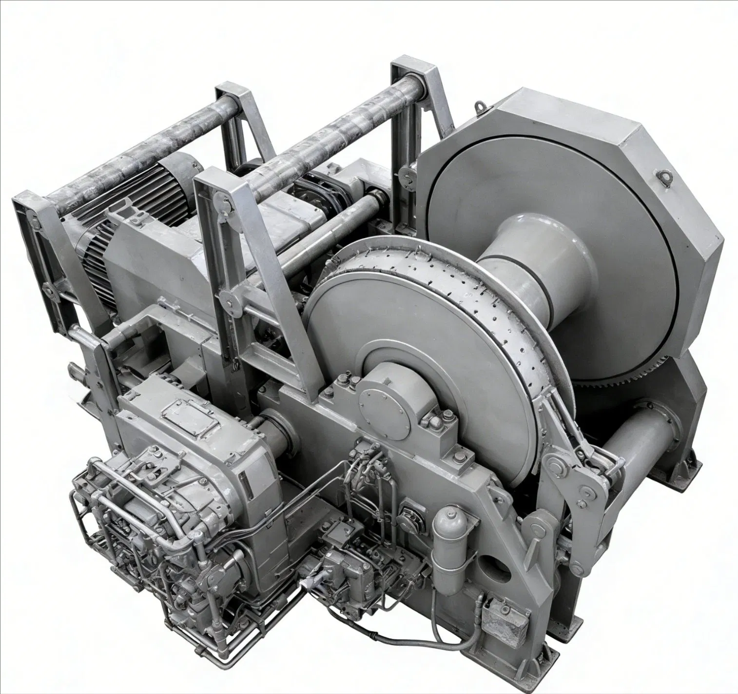 China Ship Deck Equipment Hydraulic Marine 150 T Anchor Handling Towing Winch for Tugboat